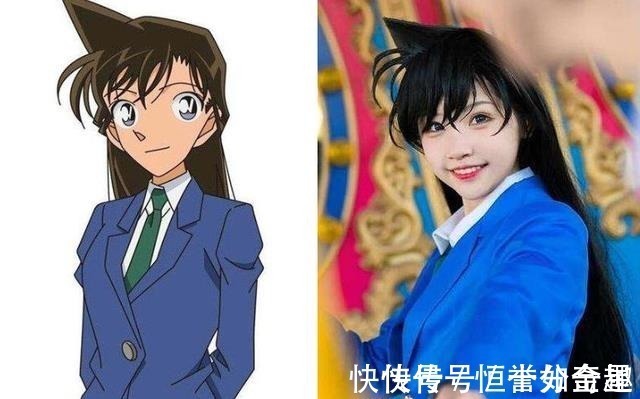 武藤|COSER最难还原的动漫人物发型，毛利兰不算什么，这位才让人头痛