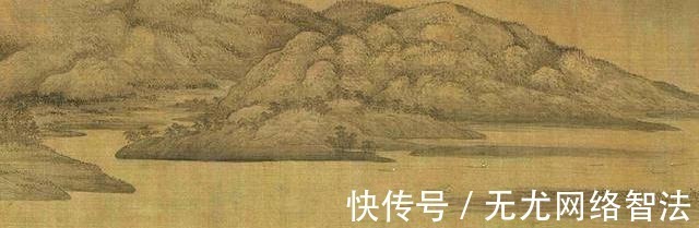 潇湘图@他被称为南派山水画鼻祖,一幅《溪岸图》虽价值连城,却不在中国