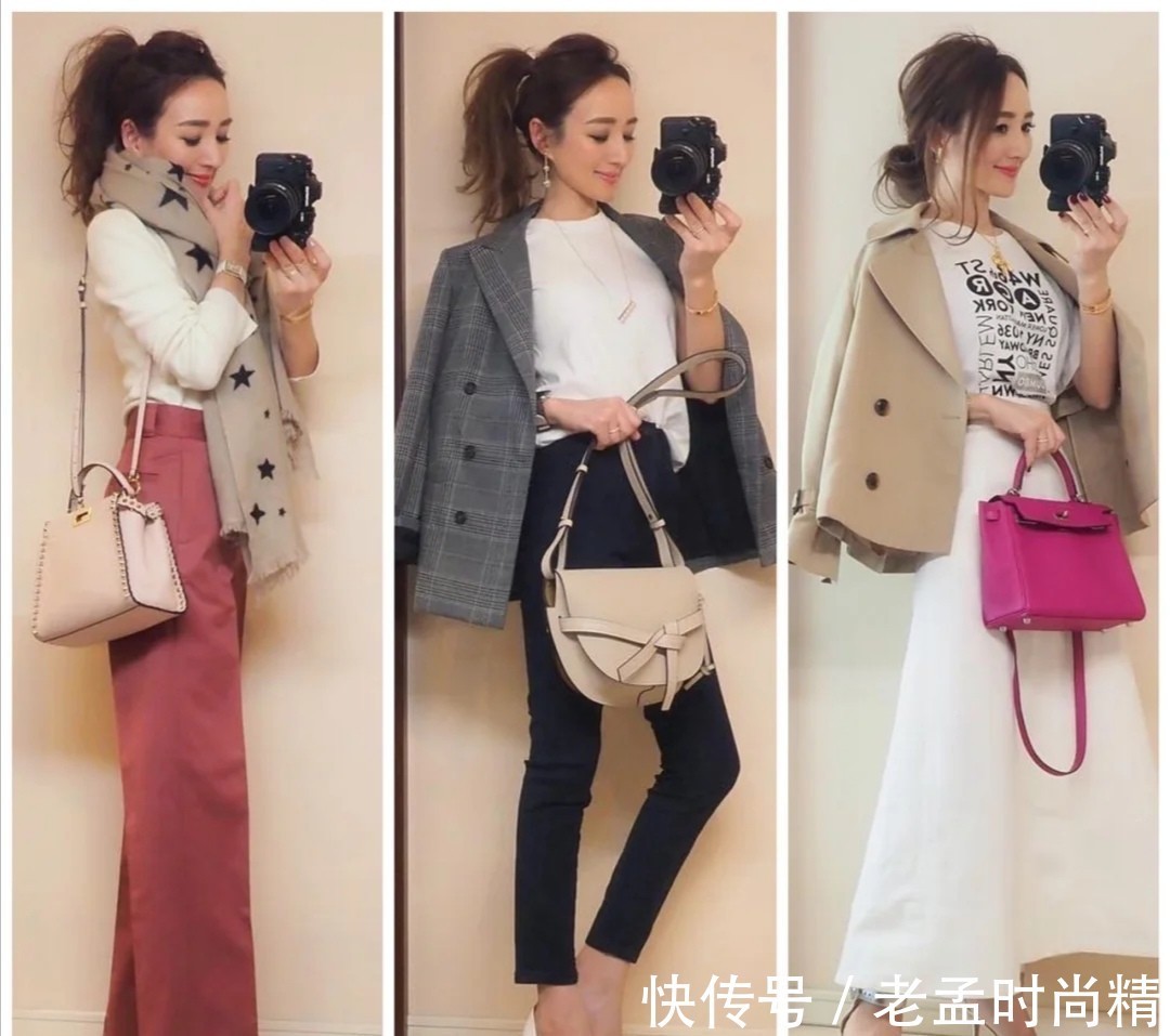 下摆|低于1米6,看圈粉无数的博主穿搭,美得优雅高级