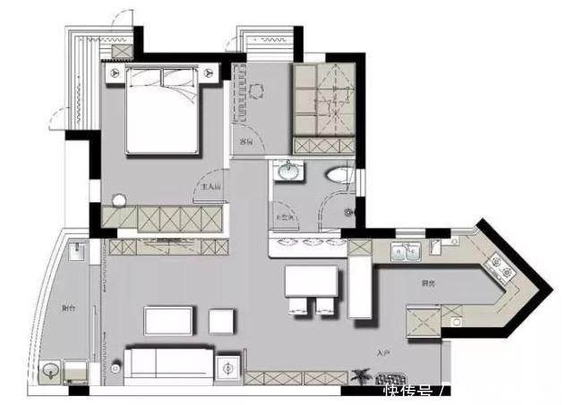 墙面|75平美式风好看到尖叫，还有别致舒适的感觉