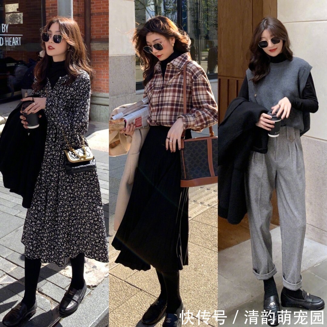 韩国女生的过冬示范,由内到外气质又好看,照着穿化臃肿为时髦