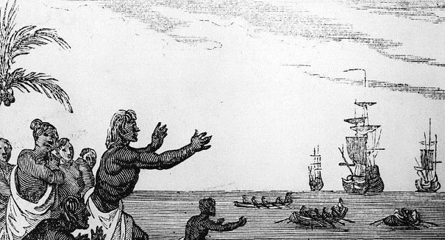 美女|麦哲伦舰队的水手淡水、野味、土著美女,靠岸必须享受