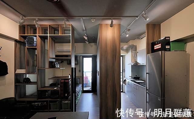 收纳|30平精美小公寓,一室三用功能叠加,简约时尚又实用,太完美了!