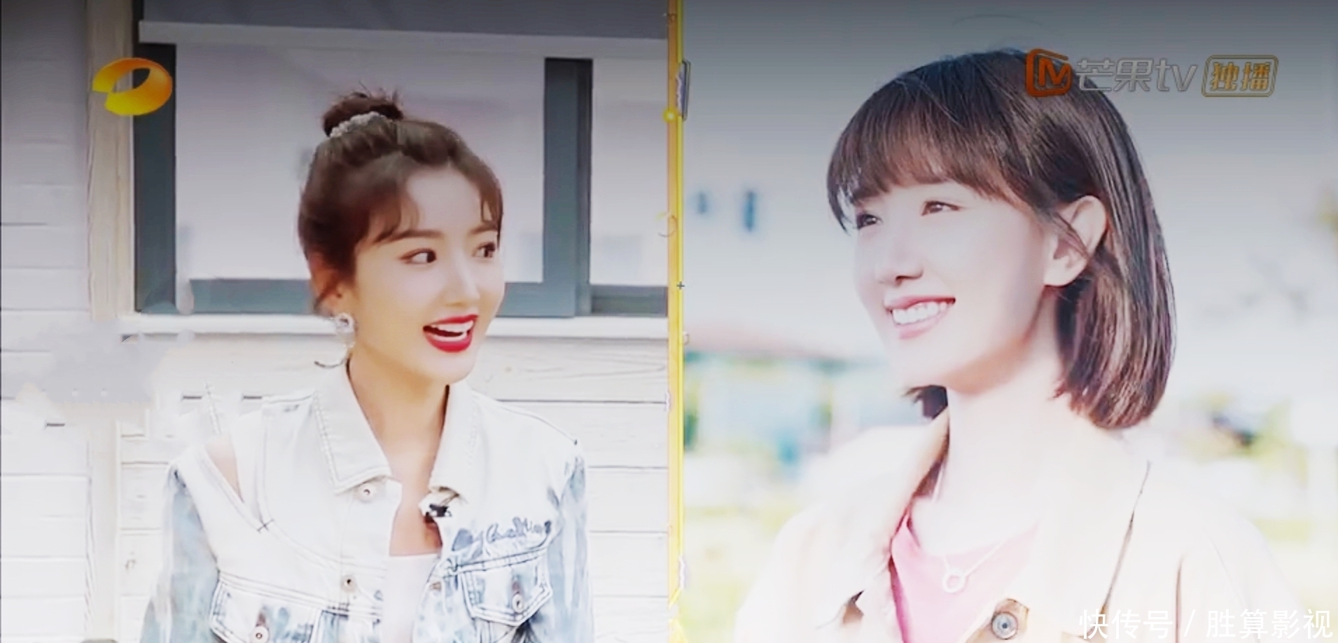 本期《快乐大本营》,李一桐毛晓彤,两位最名符其实的“飒姐”