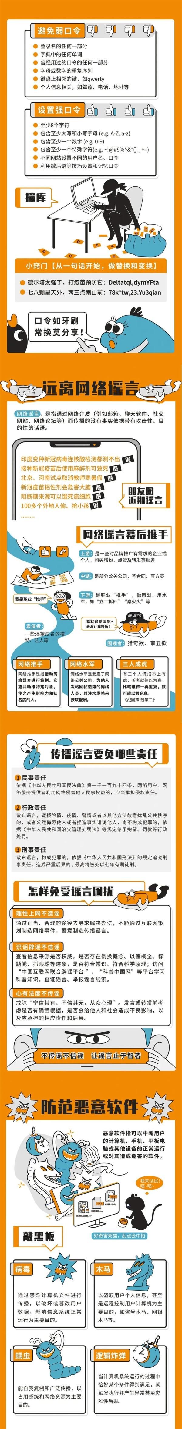 网络|转存这份最新版网络安全知识宣传手册