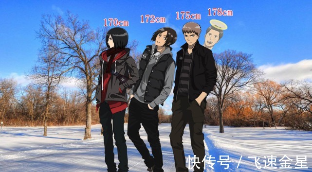 贝特霍尔德|进击的巨人15位调查兵团成员身高,埃尔文高出兵长18cm