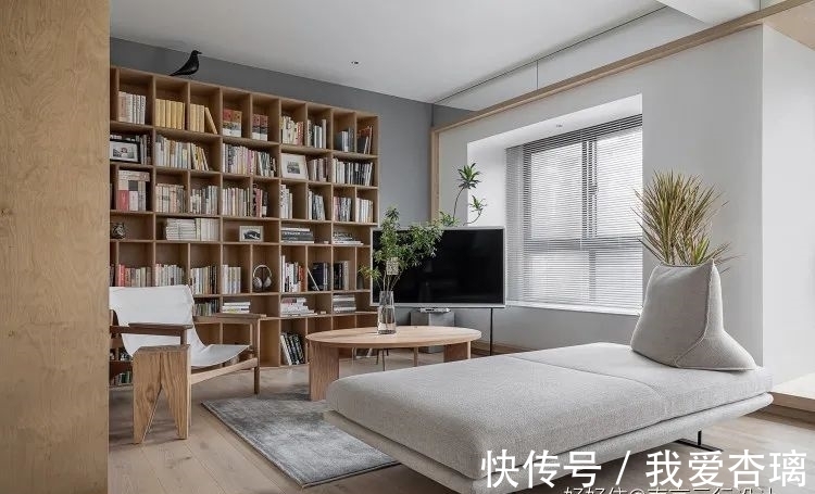 复式|家中的「图书馆」,172㎡复式包容万千