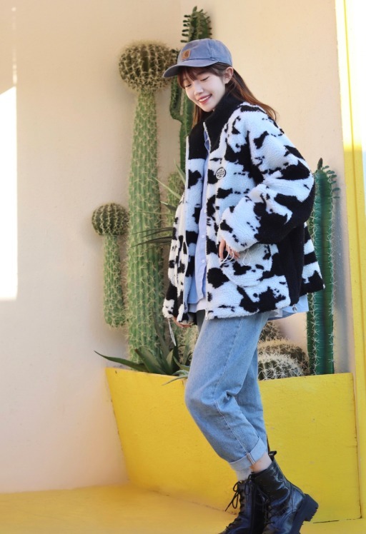 印花|断崖式降温来了!跪求你穿这件“印花外套”,洋气炸了!