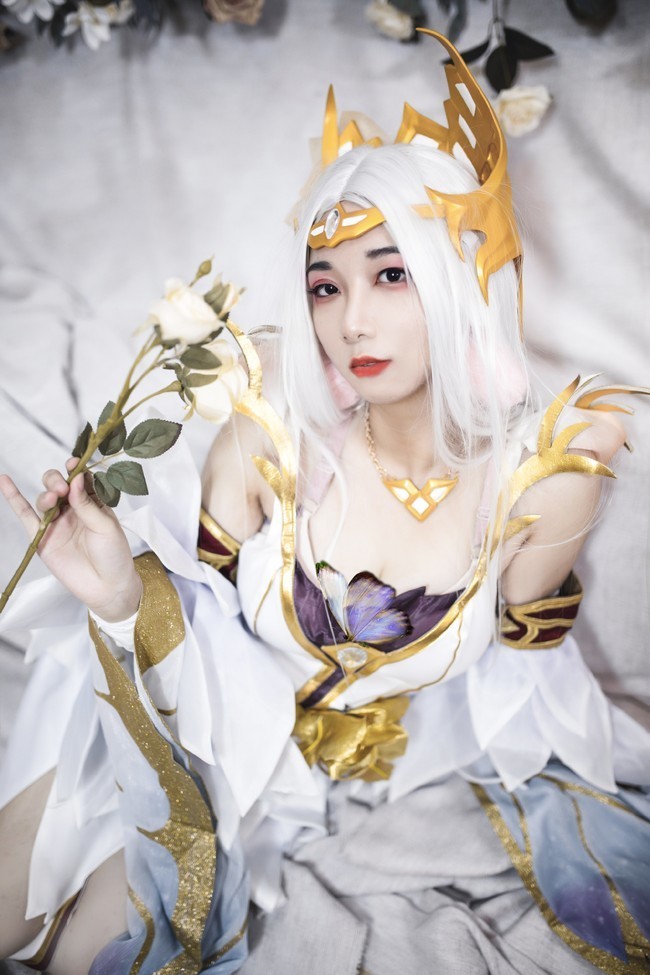 cos：貂蝉仲夏夜之梦星元皮肤cos正片