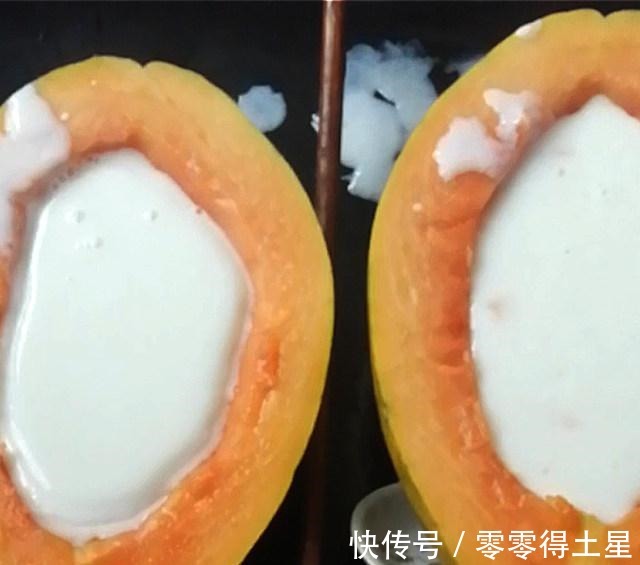 夏天|白凉粉版木瓜奶冻,冰冰凉凉,非常适合夏天!