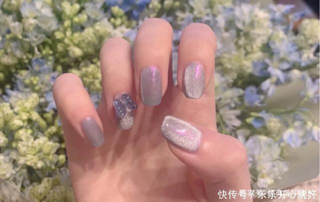 美酱|高级又干净的猫眼石美甲,在逃公主专属美甲,集美们快来选图啦!