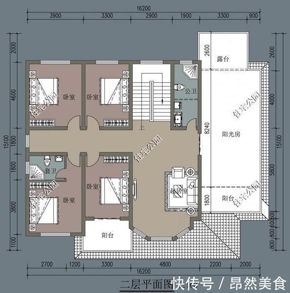 堂屋|3套自建房图纸分享，农村堂屋这么设计合理吗