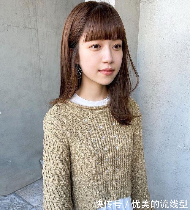 日系|日系女生纷纷换上减龄微成熟的眉下刘海!