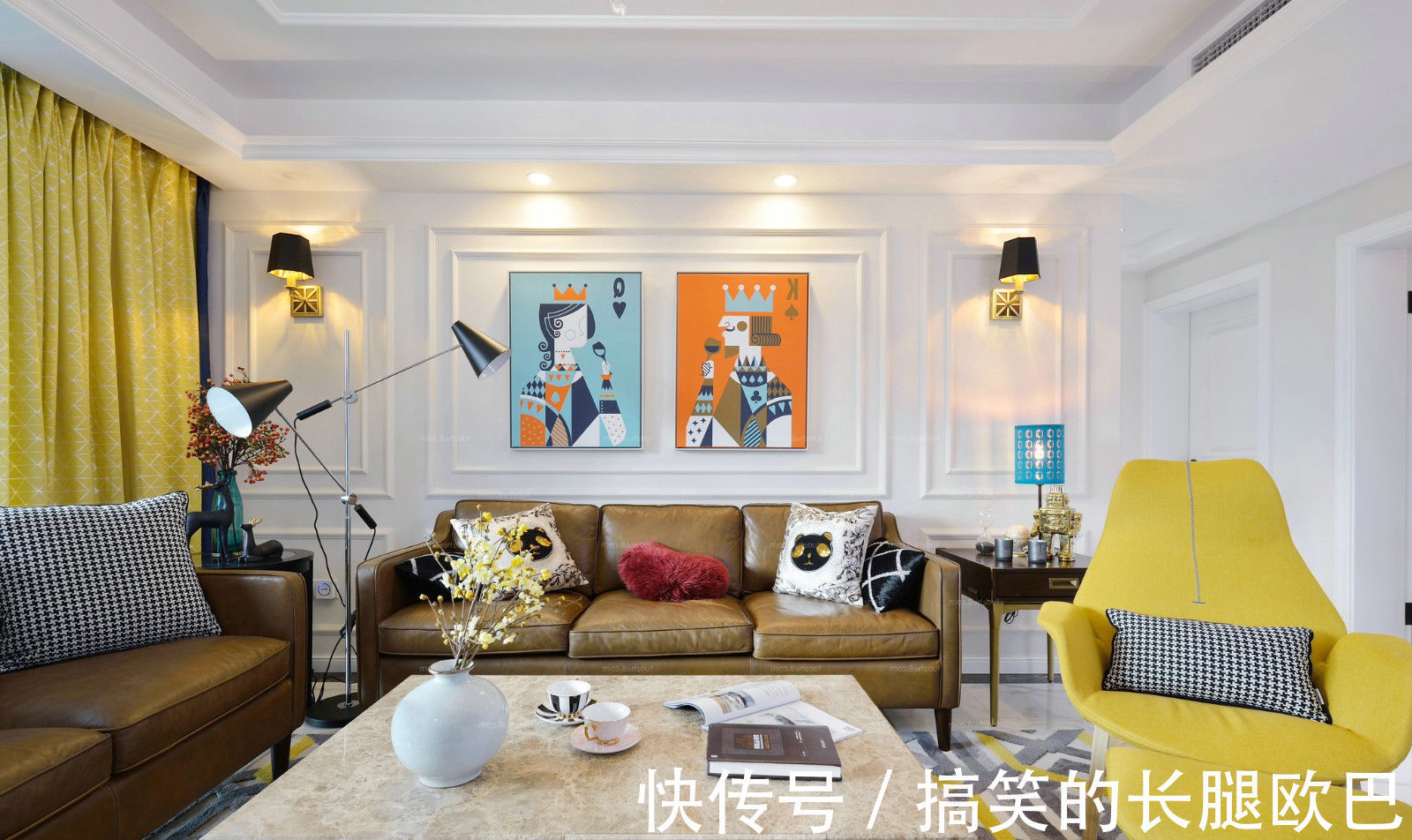 硬装|装修遇到了选择困难症,用多彩的软装解决,搭配出时尚大气的风格