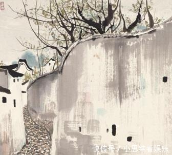 吴冠中散文选@吴冠中笔下的树, 精妙绝伦, 简直把树画活了!