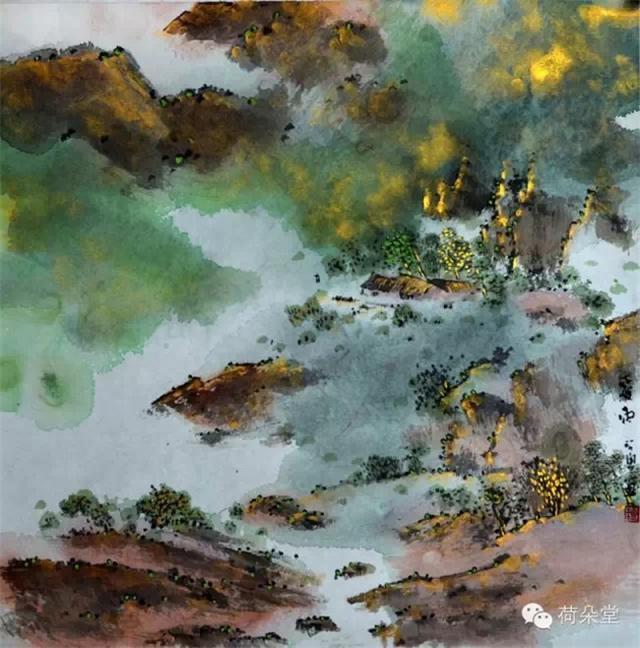 艺术|谭智勇：重彩艺术“水、墨、彩”三要素的思考