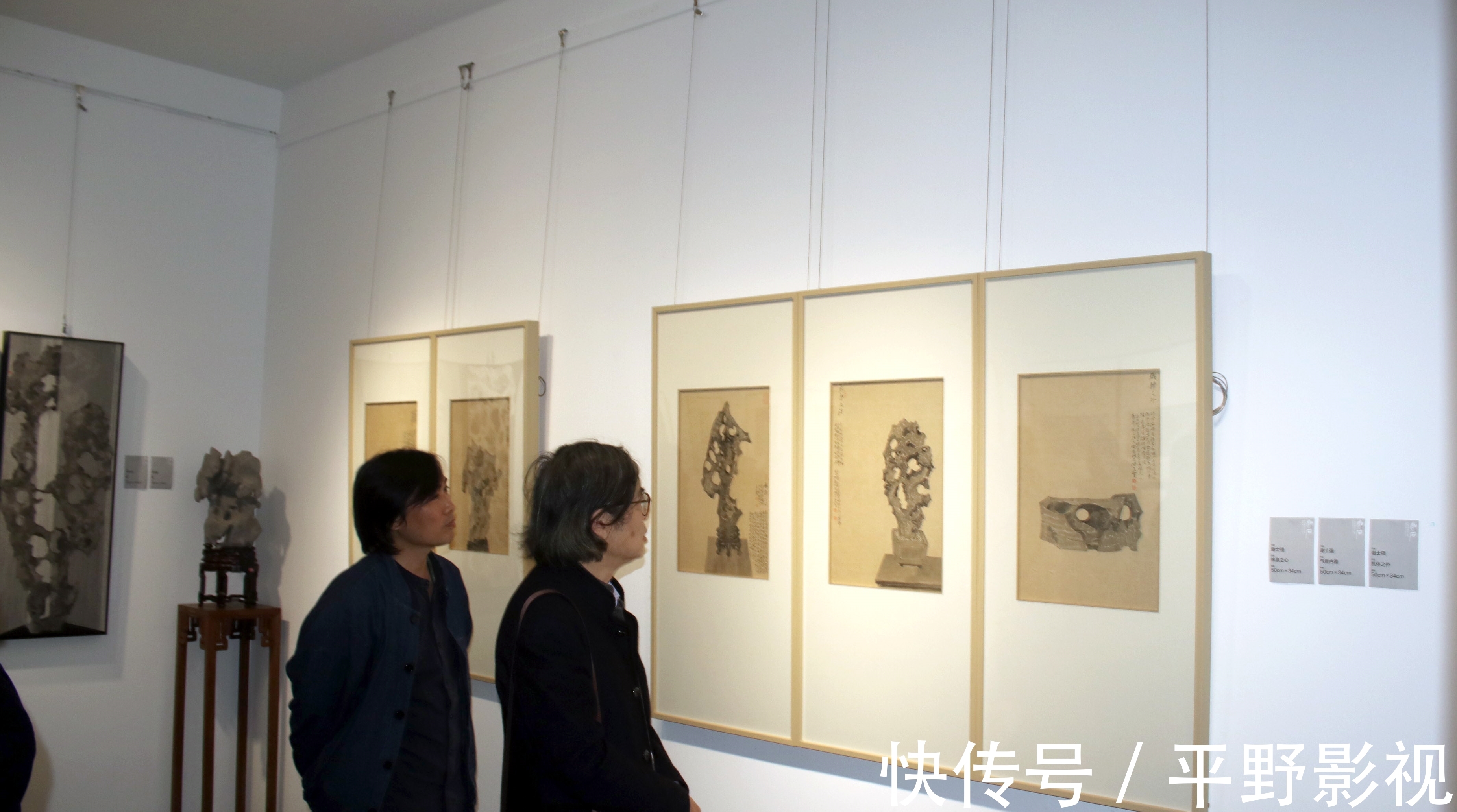 三元美术馆&中国画湖石主题邀请展在苏州三元美术馆开展