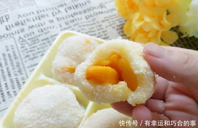 入春,可多吃糯米糍,不煎也不炒,蒸一蒸就能吃,香甜更软糯