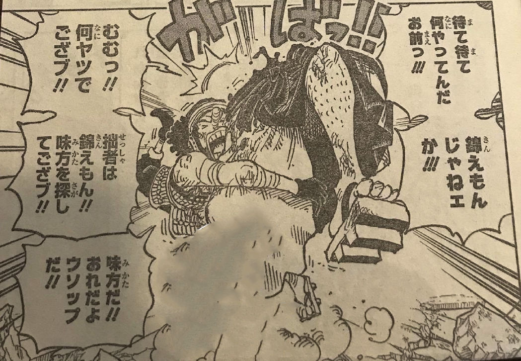 乌索普|海贼王1030话:锦卫门被斩成两段都未死亡,堪十郎这次是真倒了