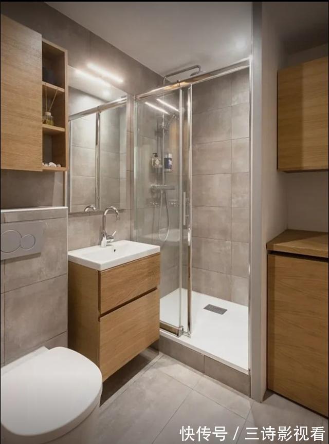 实木|他的27㎡公寓,卧室抬高,满屋柜子收纳+隔断,邻居天天来参观!