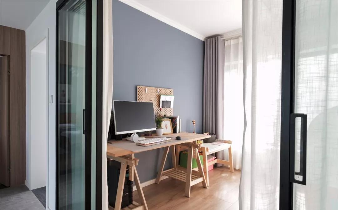 卧室|不用专门预留书房了,卧室一体化设计,实用又节省空间!