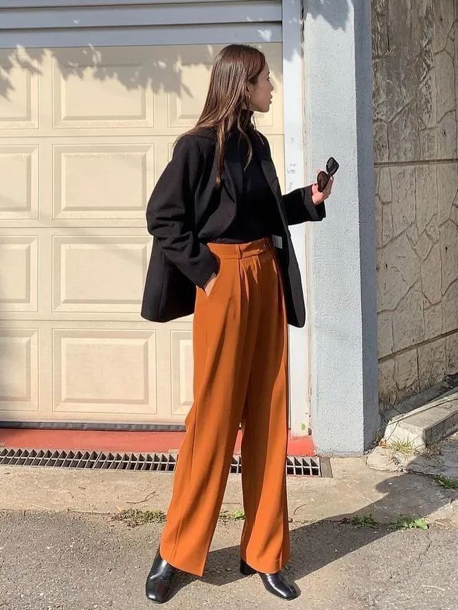 奶奶裤 针织衫+奶奶裤=好看好穿爆了！