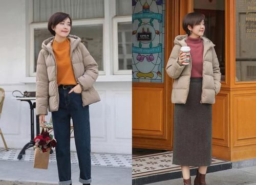 今年火了一种穿搭，叫“外套+裤裙”，时髦又保暖，矮个子也能穿