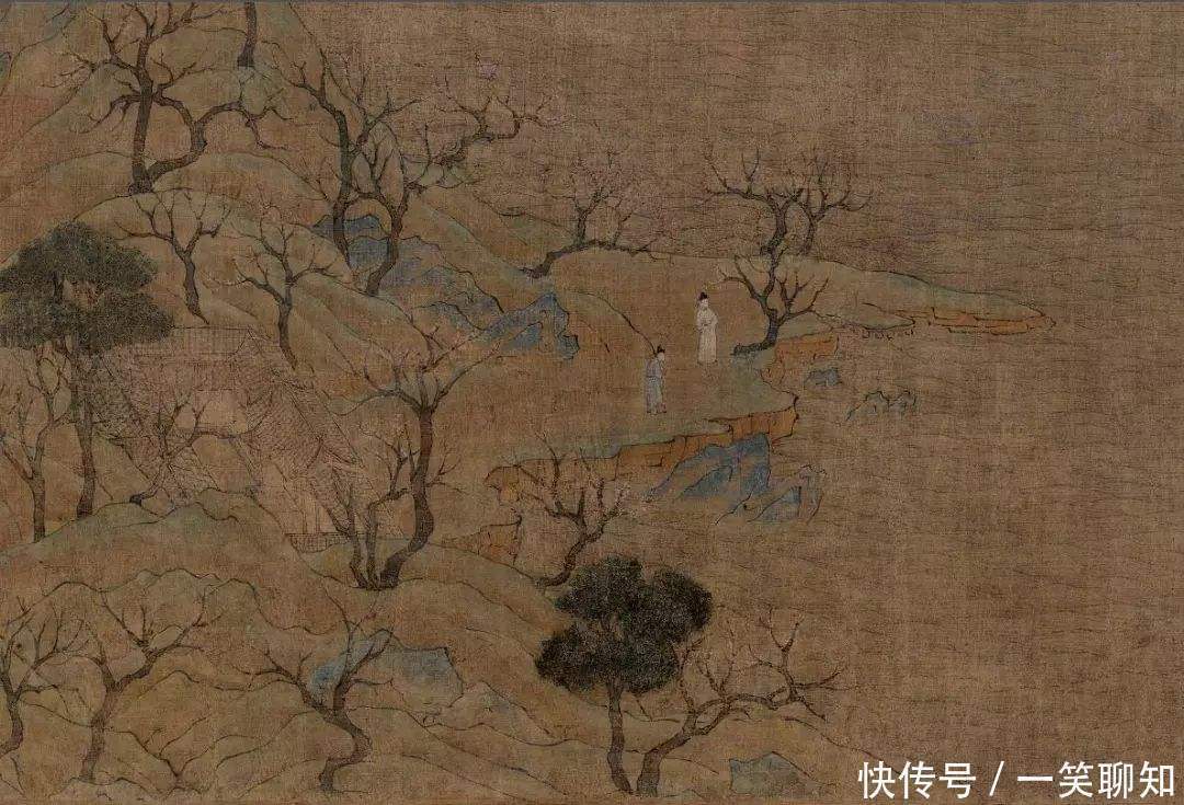 展子虔#中国现存最早的山水画,因故宫没钱收购,差点流落外国
