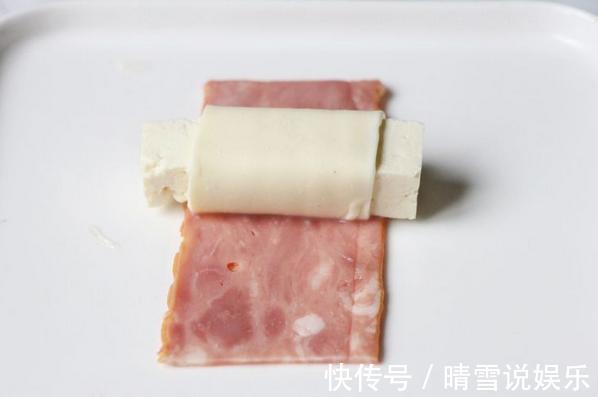 豆腐条|脑洞大开的豆腐卷,培根当皮煎,外脆香里清甜