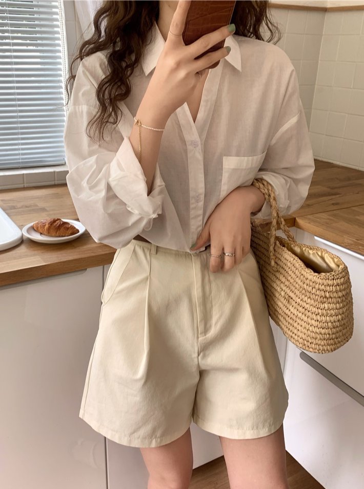 五分裤|别穿长裤了！今夏流行这样穿短裤，显高显瘦