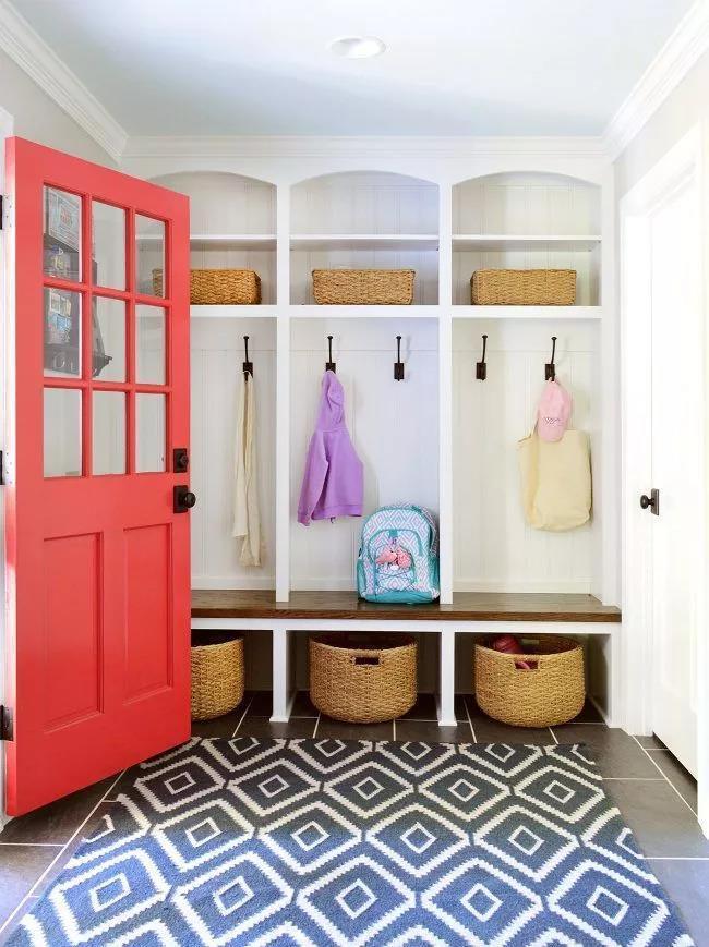 柜子|越来越多人家里玄关这样设计,实用又美观