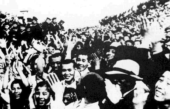 投降|盘点1945年日本投降时，世界人民如何表达胜利的喜悦