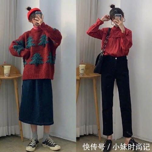 回头率|温暖新年,元气满满的穿搭,让你出街回头率up