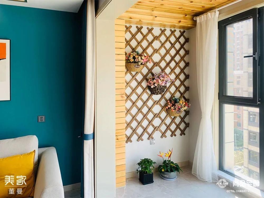 背景墙|邻居说打死都不装休闲阳台?看完她家,瞬间上头了!