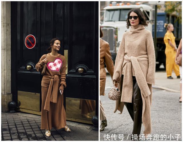 旧毛衣别急着扔,当成腰带慵懒又时髦,掌握4个技巧穿出潮流感