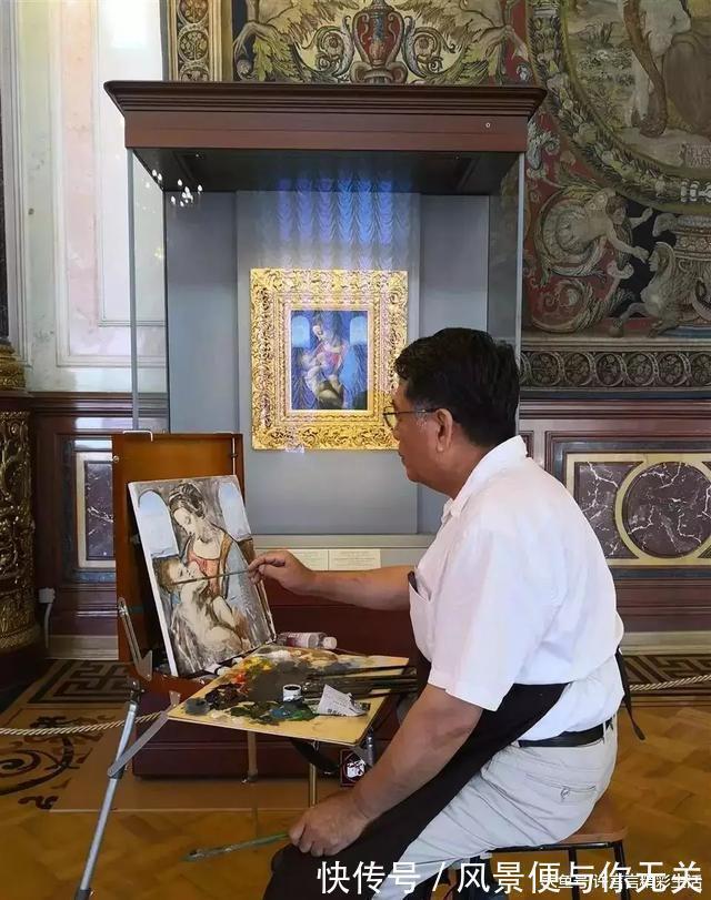 模特#从师生到夫妻,为她画人体,画作共拍出7179万的天价!