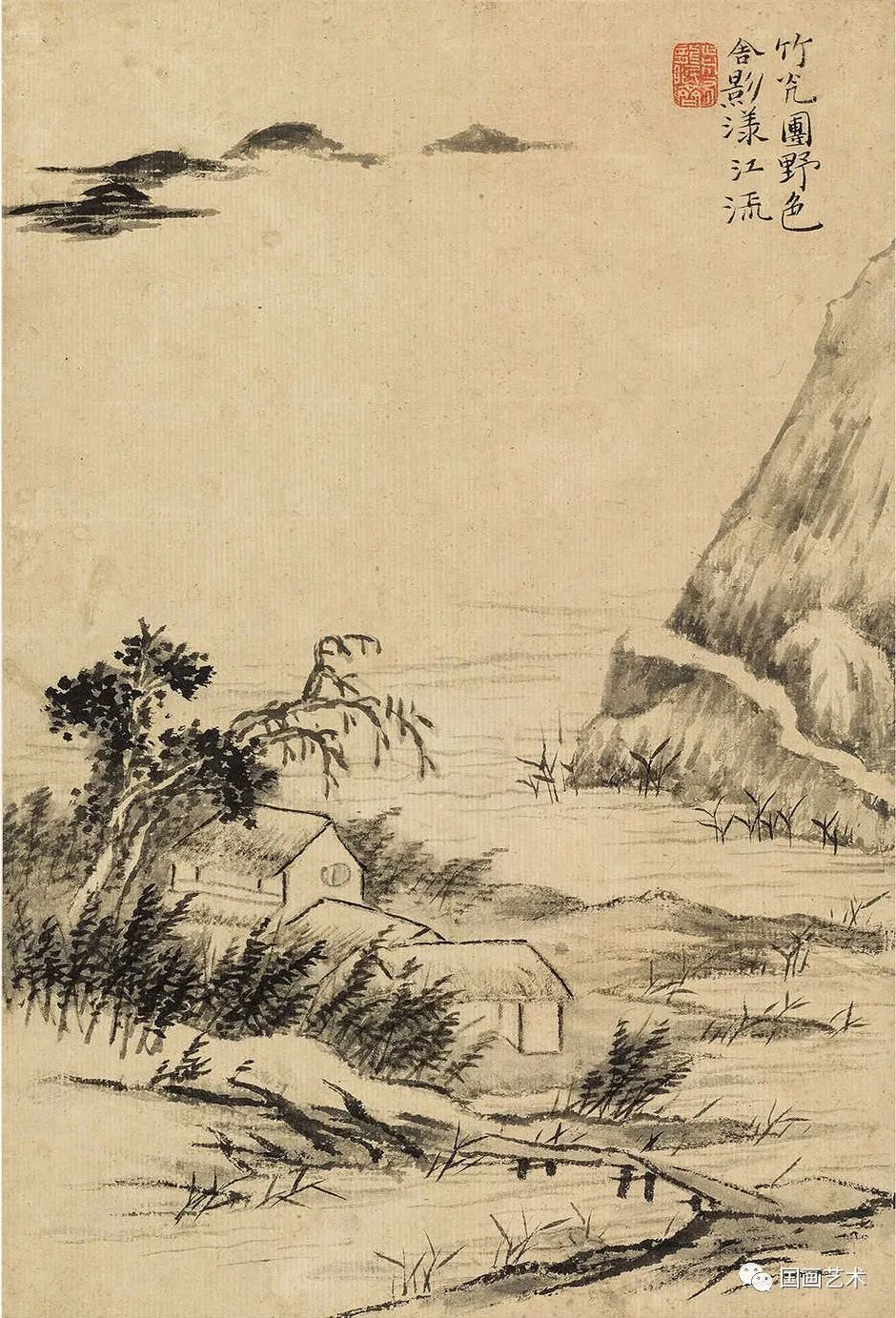 笔墨$笔底山水奇天下——石涛《杜甫诗意册》欣赏