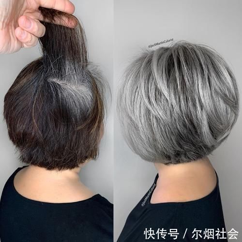 波波头 不知如何换发型?先看看这18位模特,就连白发阿姨也能大变样