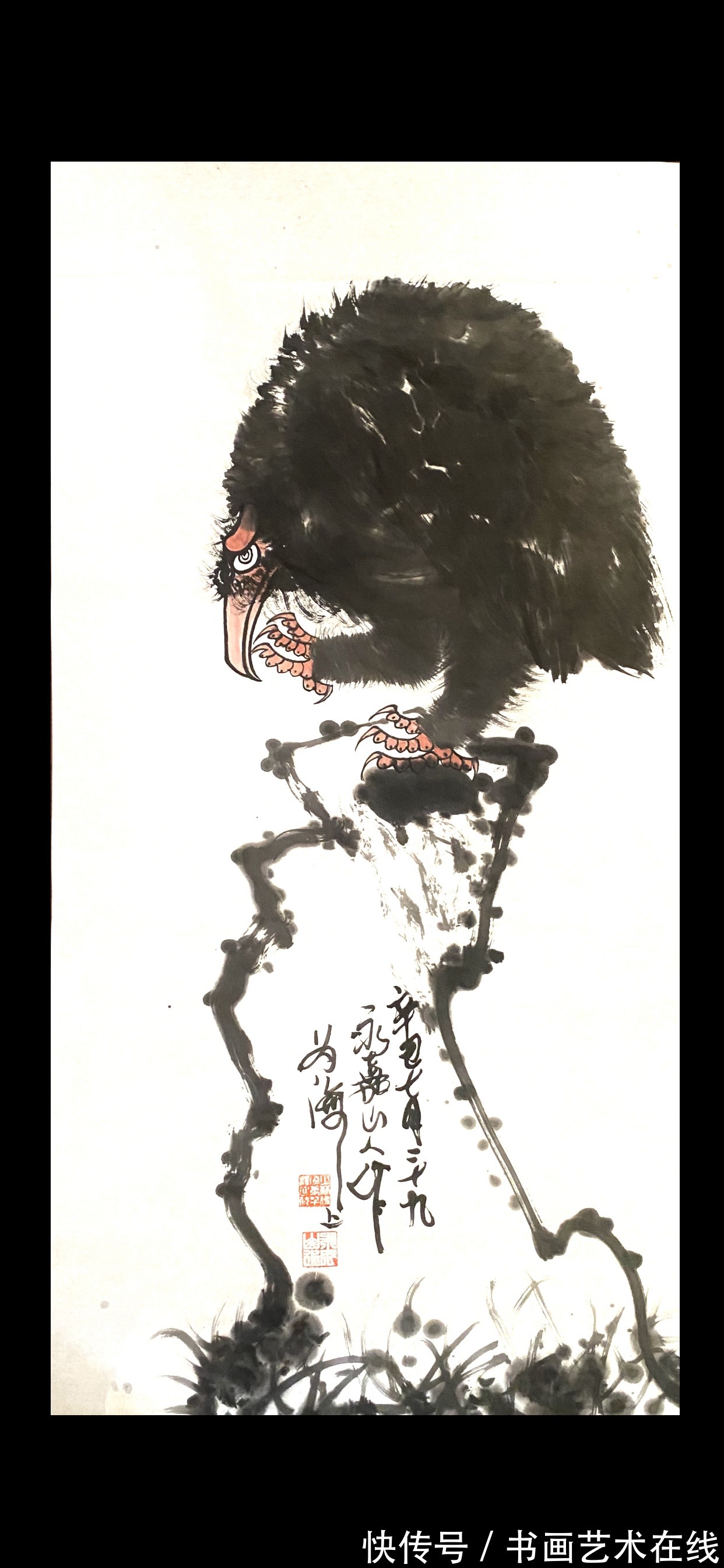 山水画|溪山无尽 笔墨有情——国画家、画鹰大家、指墨画艺术大师朱祖国