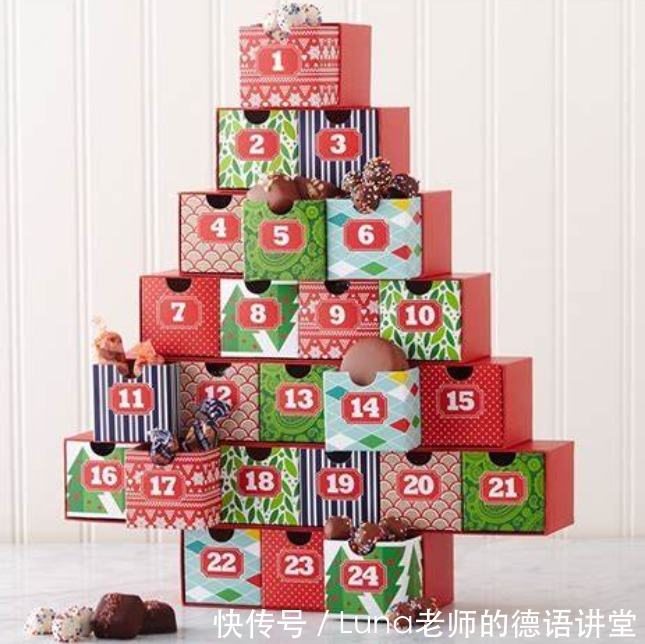传统|听说过Adventskalender吗?源自德国的圣诞传统。