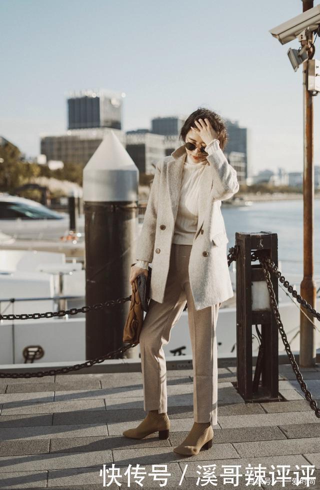 时尚博主三木终于换风格,6套最新秋冬穿搭,“不戴帽子”照样美