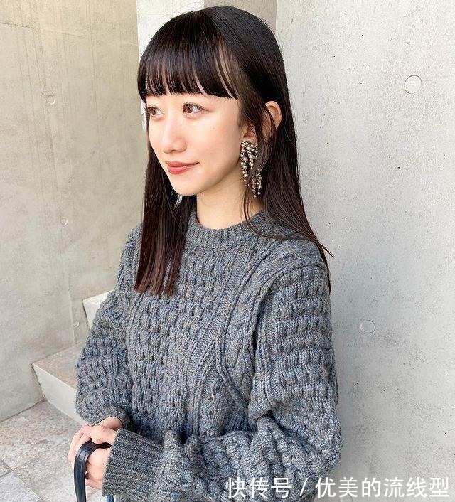 日系|日系女生纷纷换上减龄微成熟的眉下刘海!