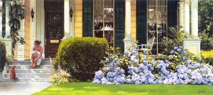 德国@德国女画家Heide E. Presse绘画作品欣赏