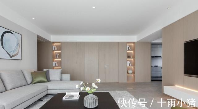 厨房|花18万改造180平三居室旧房,现代风格太漂亮,邻居以为走错门了