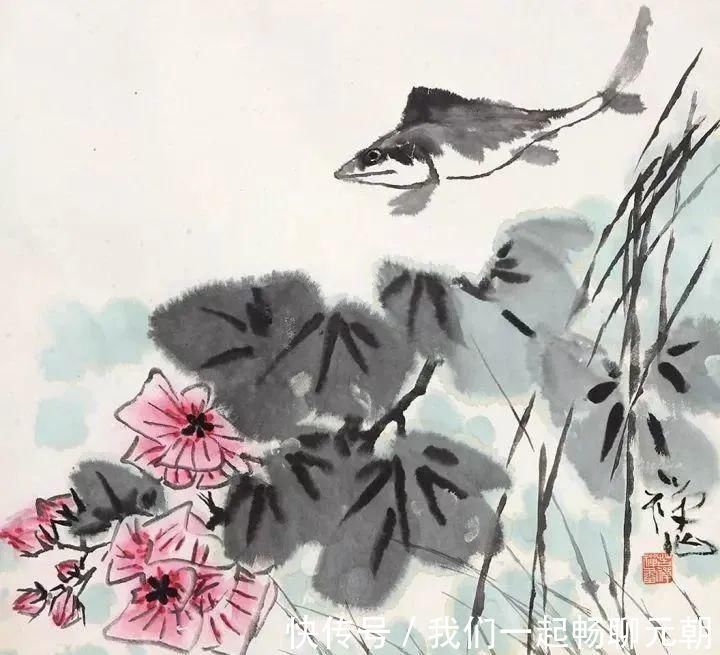 拿手戏|李苦禅的拿手戏是画鹰,今天咱反其道而行看看他笔下的鱼和蟹