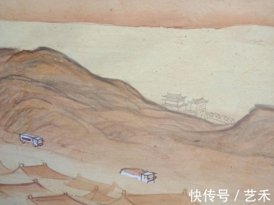 清明上河图!记沂蒙籍画家郑现峰的《西安抗疫图》