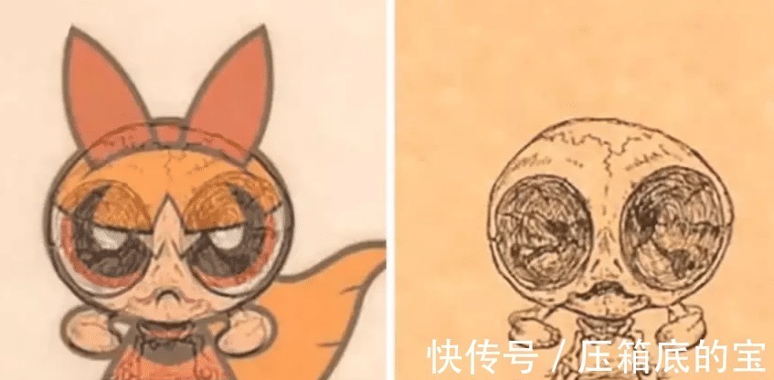 虚拟世界|二次元劝退,这就是你喜欢的角色骨骼真实的样子!