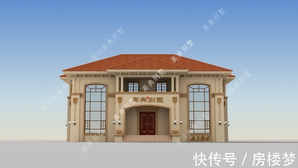 地气|欧式两层别墅，外观接地气，经济实用，让我们一起来看看吧。