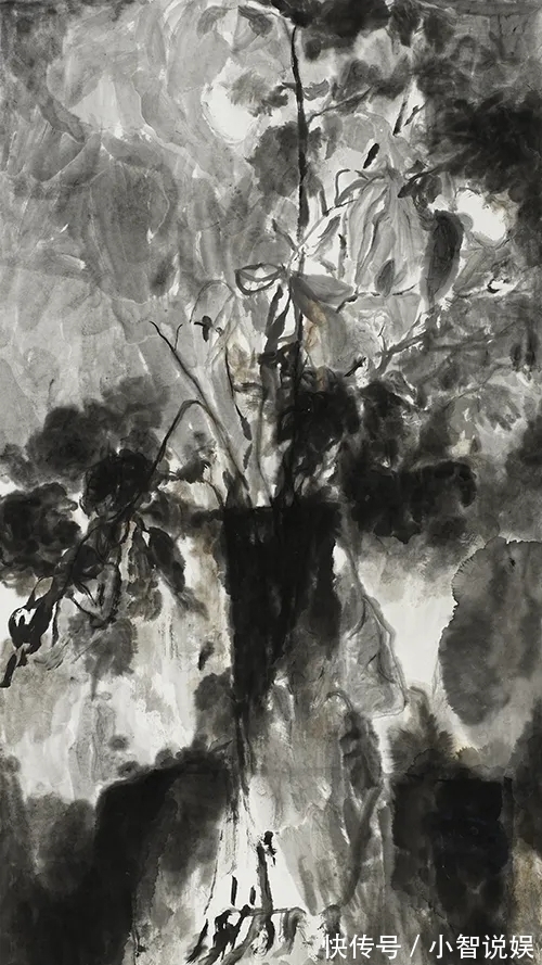 刘芳&当代国画|花非花墨非墨,刘芳的水墨花卉