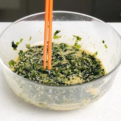 燕麦麸|裙带菜小饼